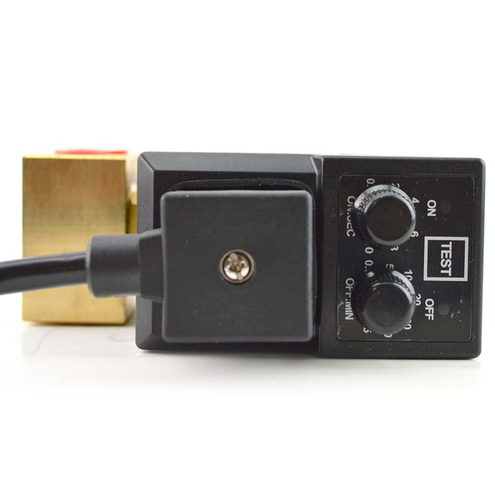 Interstate Pneumatics Vda 140 Timed Electric Auto Drain Valve, 1/4'' Npt 110 Volts