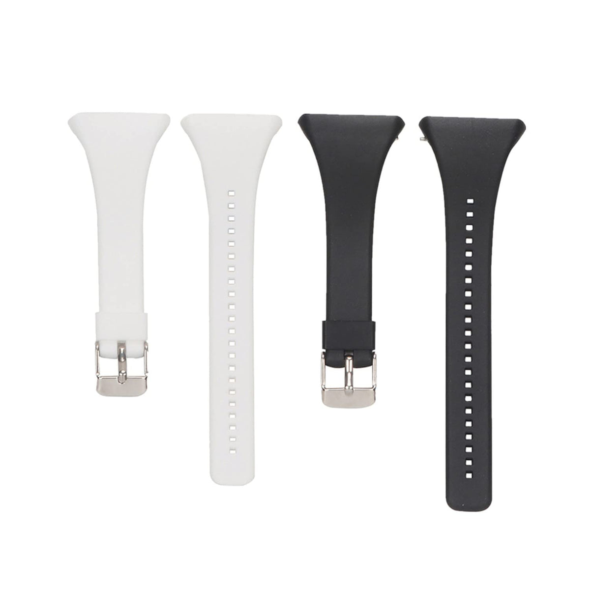 Huwokxix Watch Strap Compatible With Polar Ft4,Adjustable Silicone Sports Strap Replacement Band For Polarft7 Smart Watch