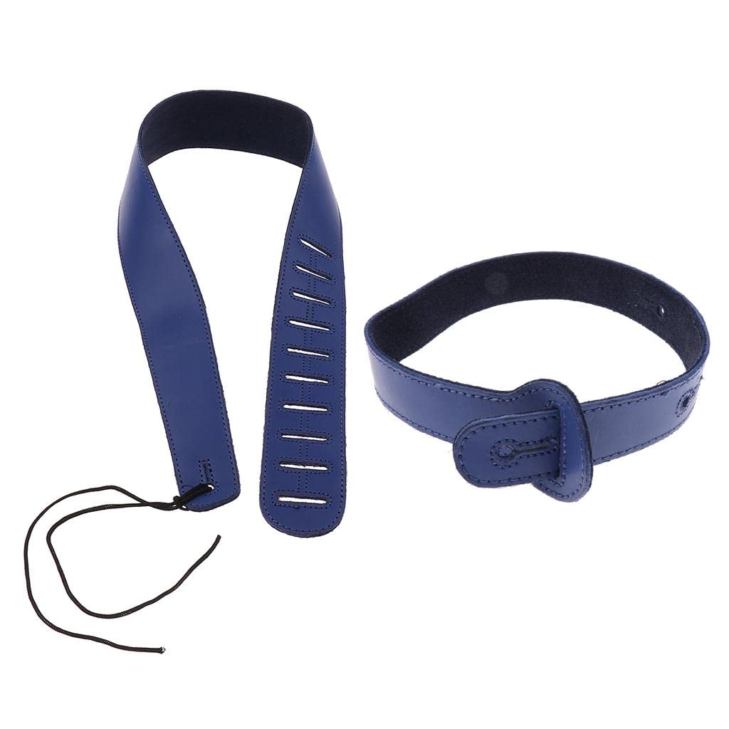 BNF Adjustable Sponge Strap For Acoustic/Electric Guitar/Bass Accessory Blue