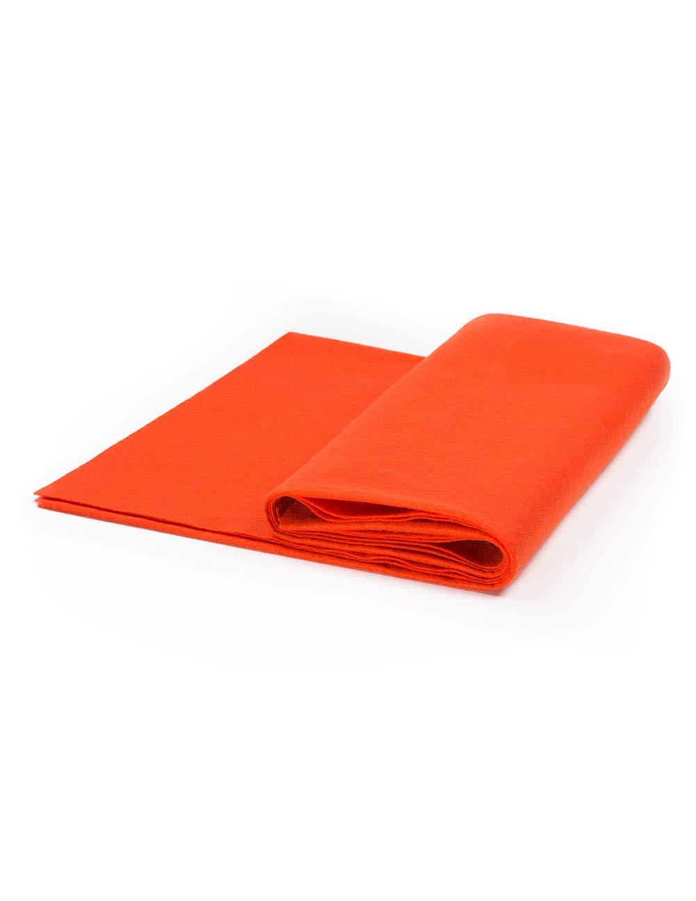 Craft Felt By The Yard 72 Wide X 50 Yd Long   Neon Orange