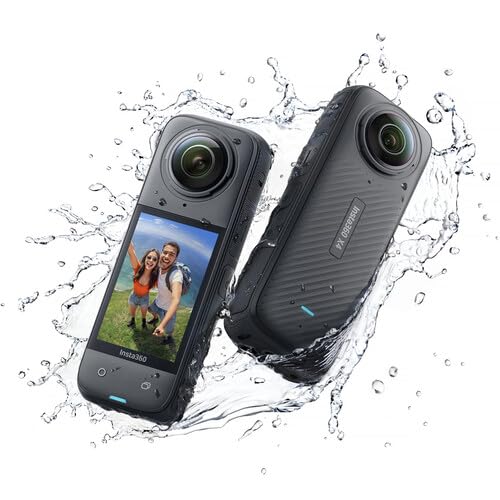 Insta360 X4   Waterproof 360 8K Action Camera With 48Mp Sensor, 5.7K 360 Video, 72Mp 360 Photo, Ai Editing For Content Creators,
