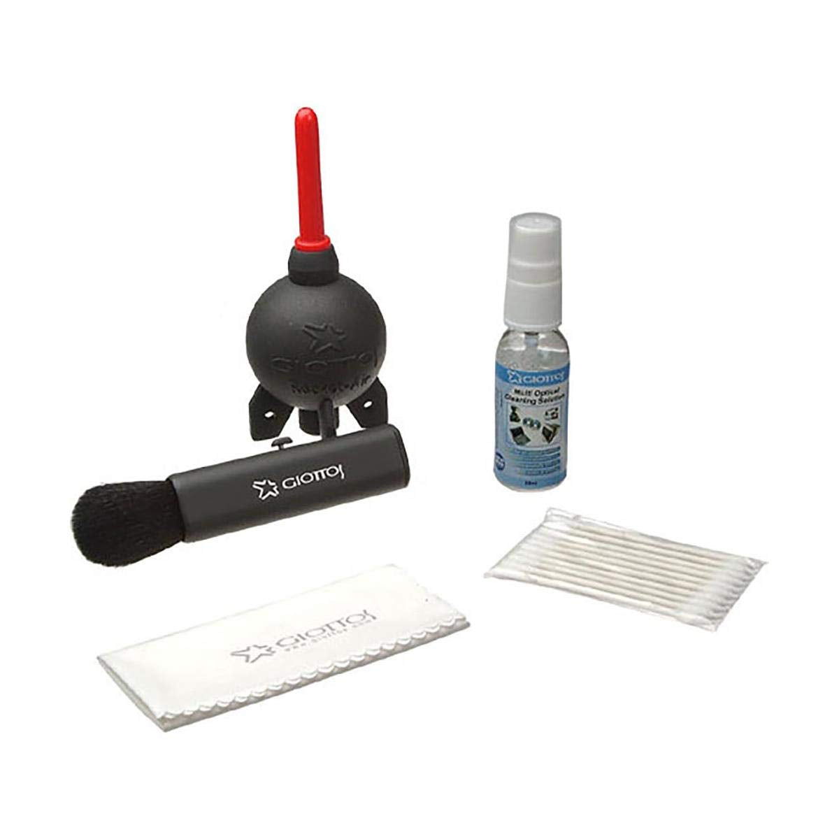 Giottos Kit 1001 Large Cleaning Kit With Small Rocket Blaster (Black)