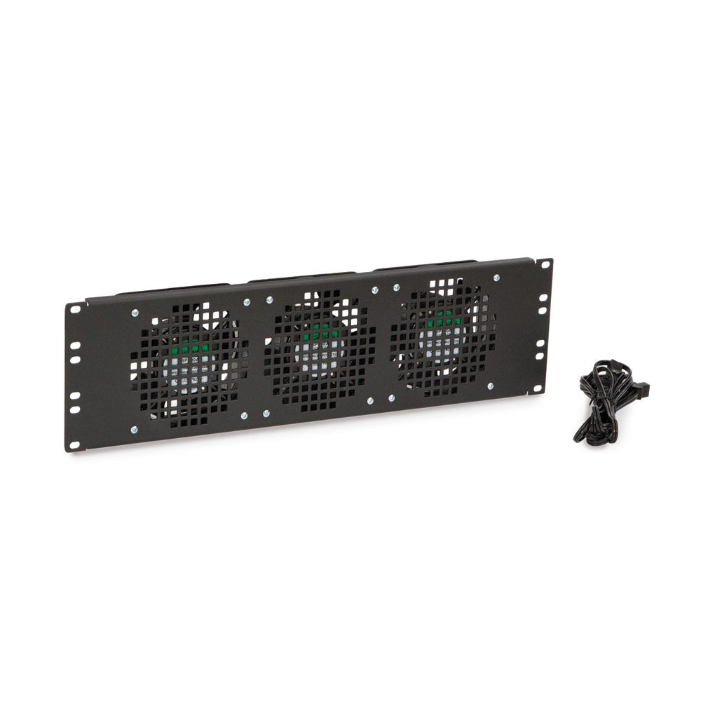 Kendall Howard Rack Mount Triple Fan Panel