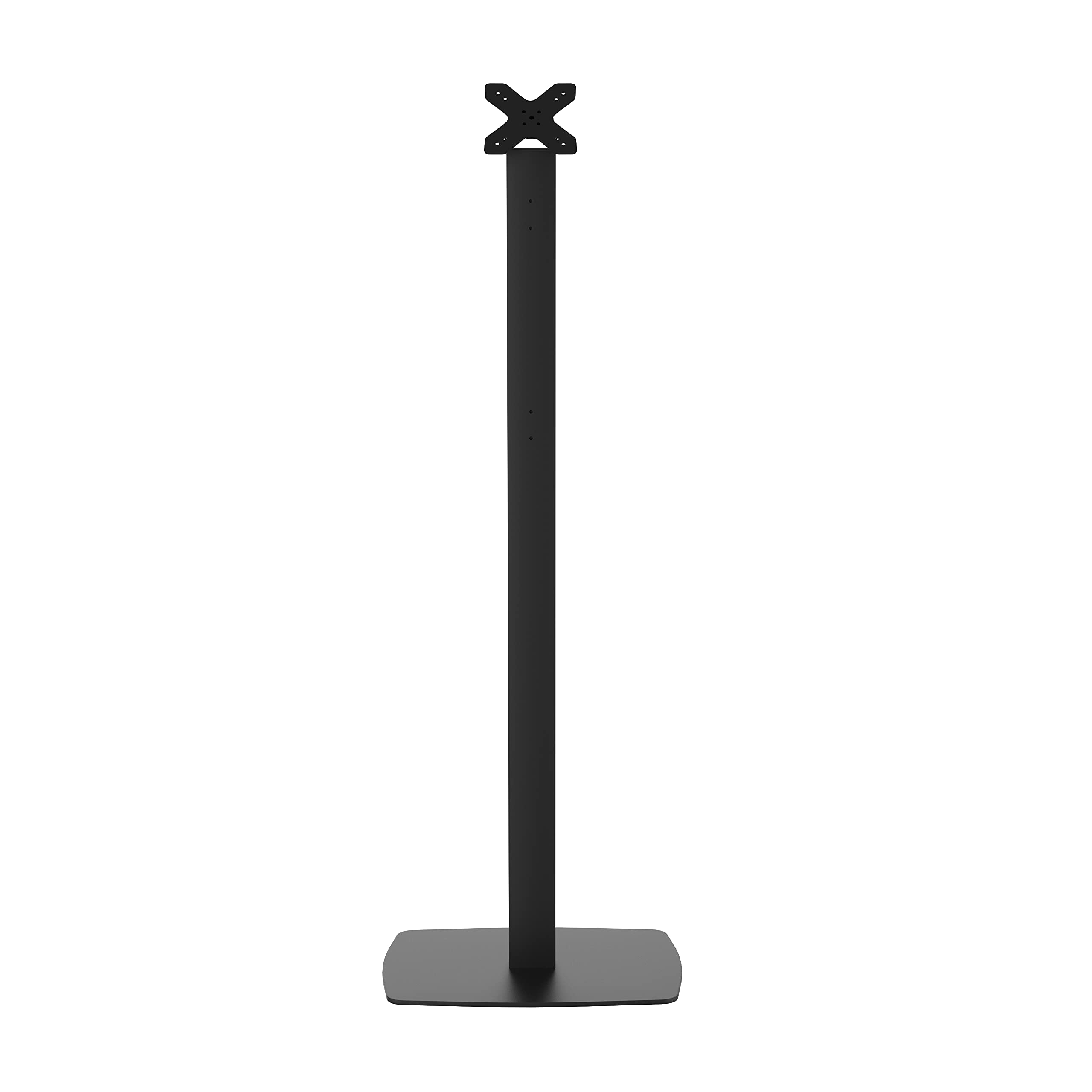 Cta Digital Add Chkb Premium Thin Profile Floor Stand With Vesa Plate And Base (Black)