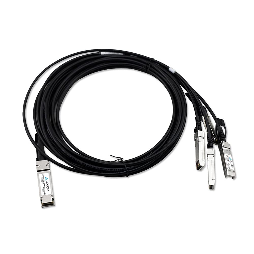 Qsfp-4Sfp10G-Cu5M-Ax - Passive Direct Attach Cable - 40Gbase-Cr4 Qsfp+ Right Con