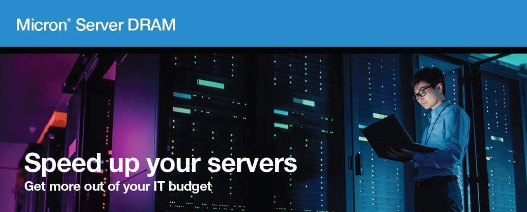 Micron Ddr4 2933 64Gb/8Gx72 Ecc/Reg Cl21 Server Memory