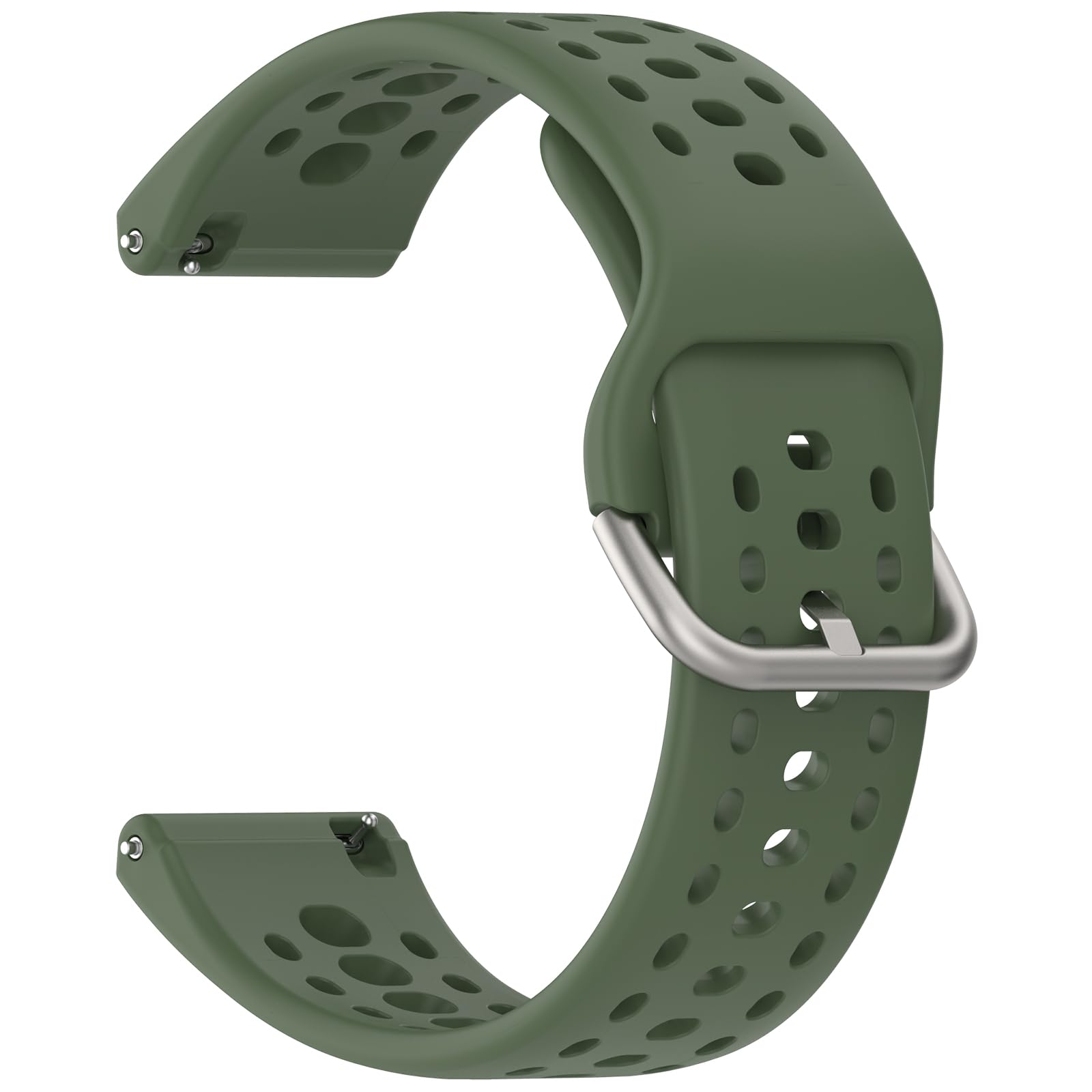 Hengkang Fit For Amazfit Bip 6 Watch Bands For Women Men, Quick Release Silicone Replacement Band Straps Wristbands Fit For Amaz