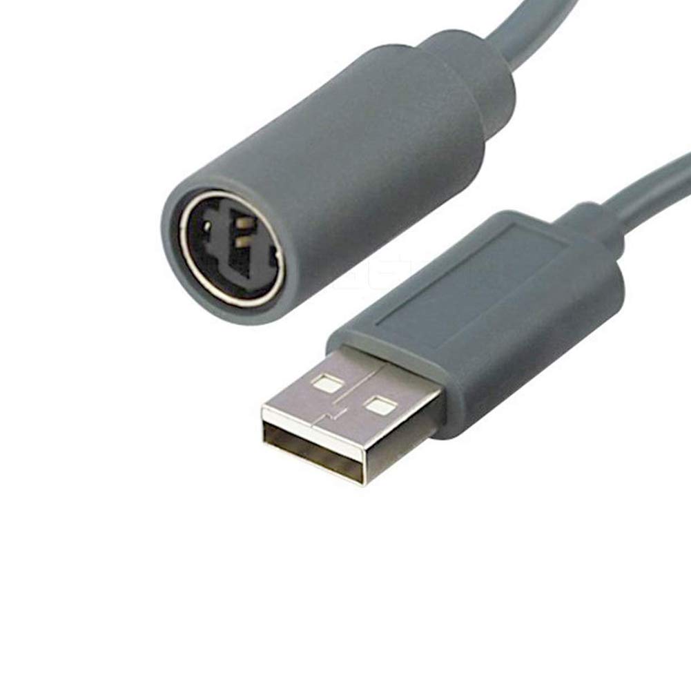 2X Wired Controller Usb Breakaway Cable Cord Compatible With Microsoft Xbox 360