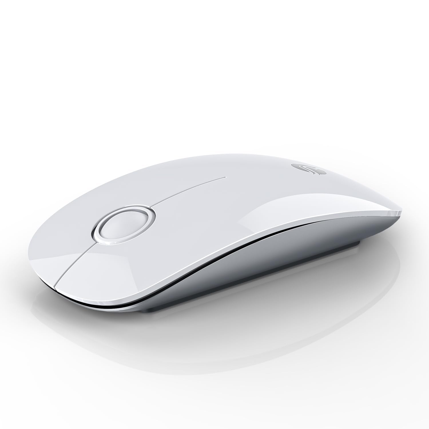 Rapique Bluetooth Wireless Mouse   (Bt5.1+Usb) Slim Dual Mode Computer Mice With Quiet Click, Low Power, And 1600 Dpi, Portable 