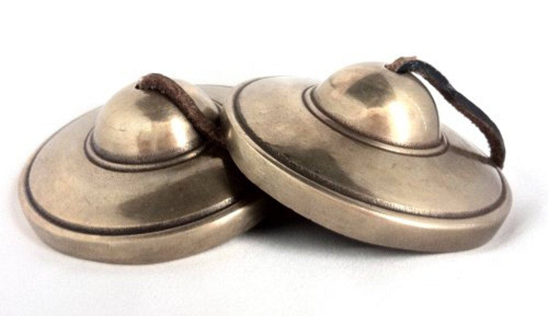 Serenity Tibet Tingsha Tibetan Bell (Chimes) Professional Healers Deluxe In Silk Case