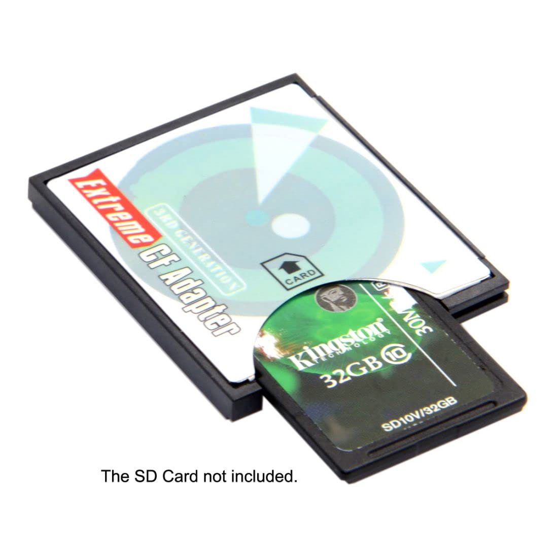 Chenyang Sd Sdhc Sdxc To Cf Compact Flash Memory Card Adapter Reader Type I High-Speed Extreme Cf To Sd Card Reader Adapter
