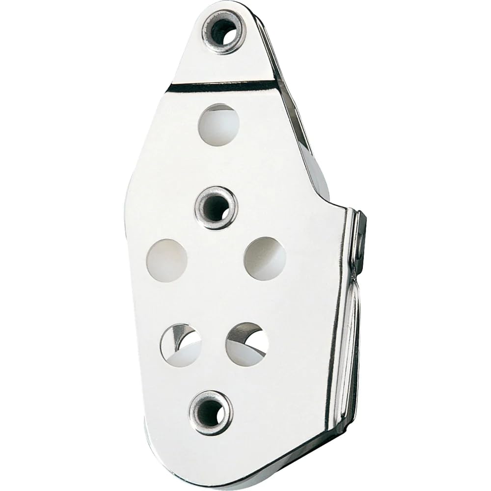 Ronstan Series 30 Fiddle Block - Narrow W/Tube Rivet Head &Amp; V-Jam Cleat,WBAUVB0016ZDE6U
