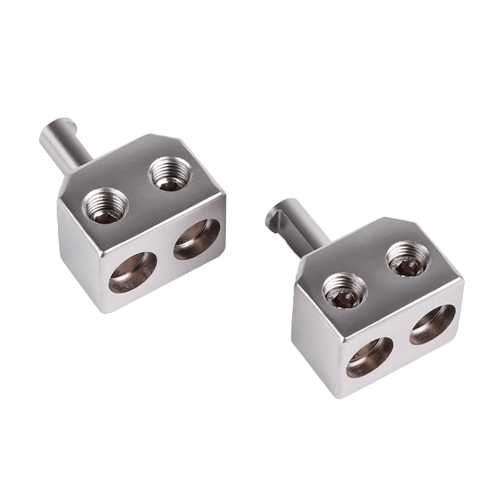 Skar Audio Dual 4 AWG (Gauge) to 4 Gauge Amplifier Input Adapters (Pair)