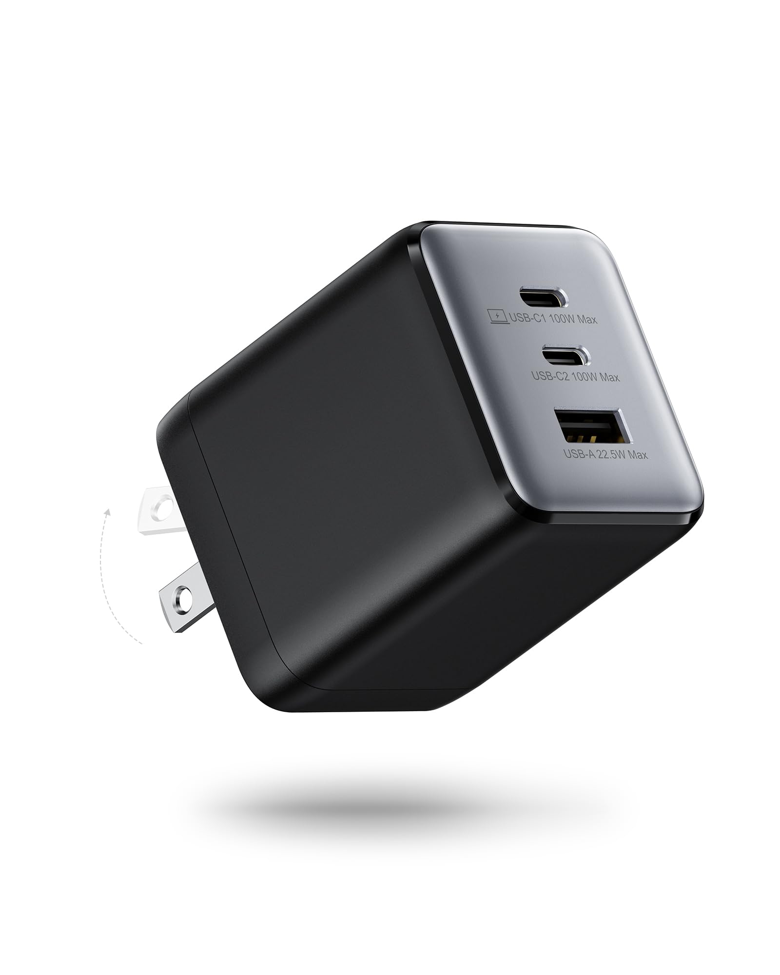 wegear 100W USB C Charger Block, 3Port Wall Charger Fast Charging
