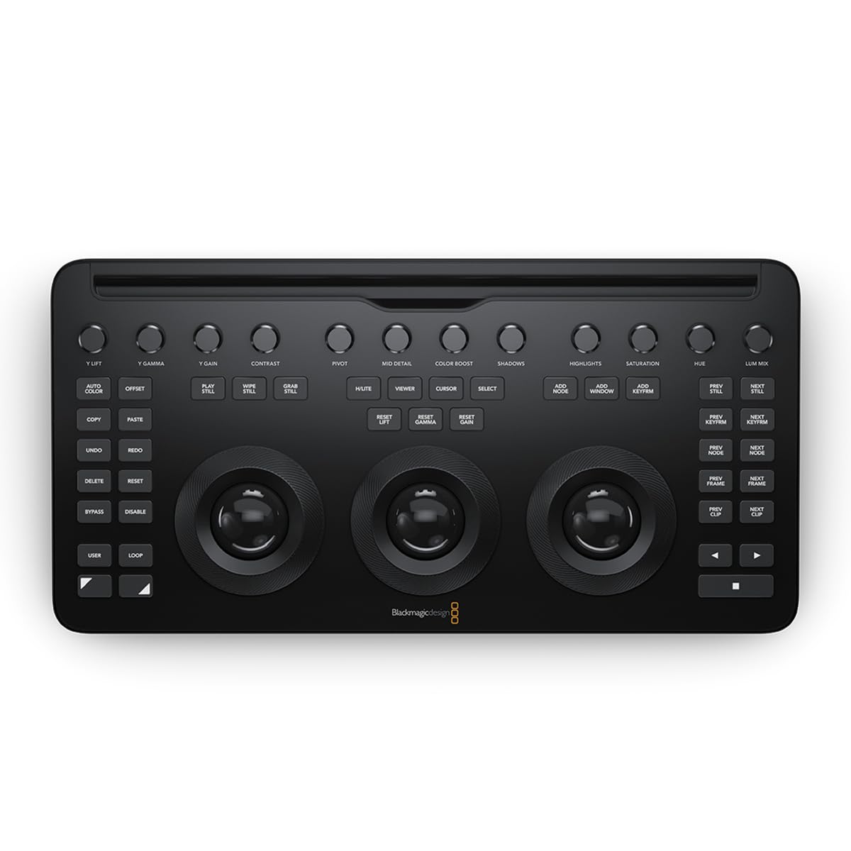 Blackmagic Design Davinci Resolve Micro Color Panel With Bluetooth And Usb-C Connectivity (Black)