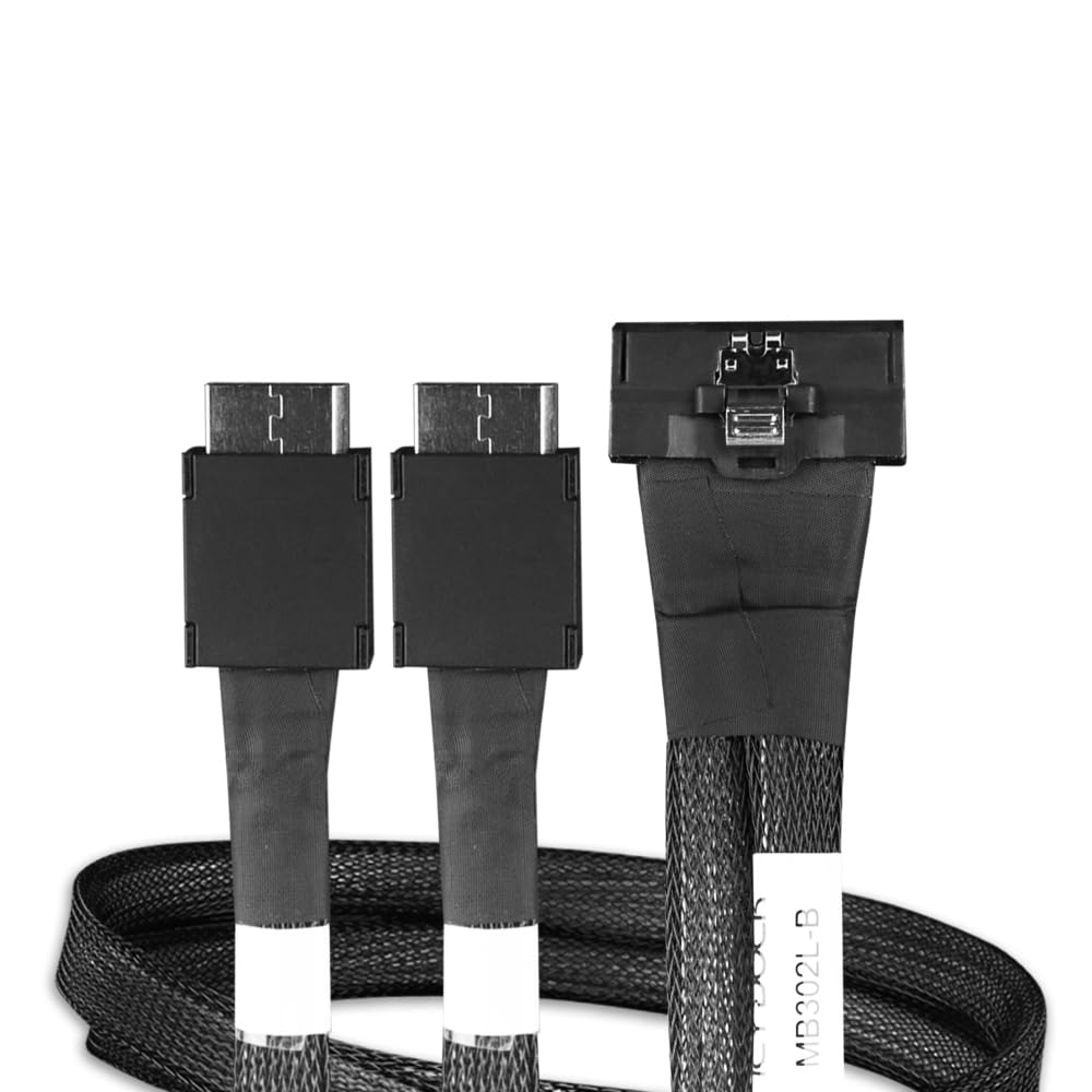 ICY DOCK CB MB302LB 0.5M MCIO 8i SFFTA1016 t 2xOculink 4i SFF8611 BulkPack