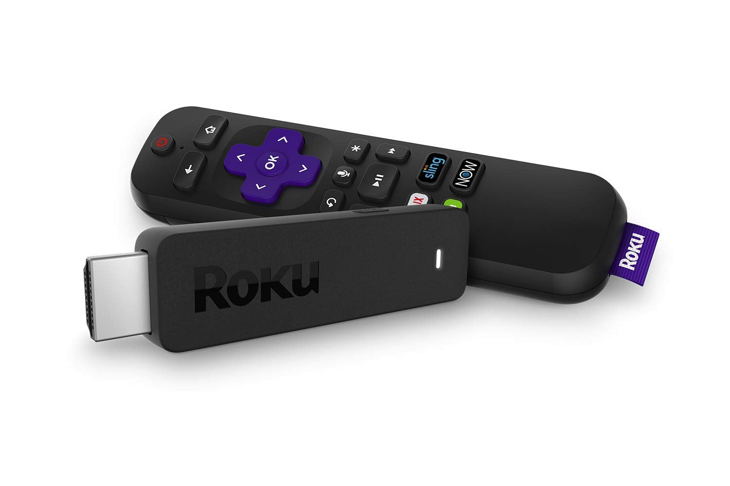 Roku 3800Rw Streaming Stick Gen6 With Voice Remote   Black