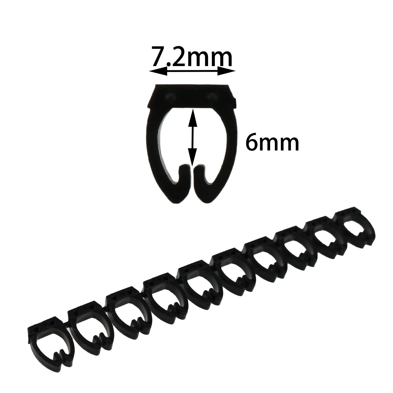 C Type Marker Meetoot 1Set 6Sqmm Colourful Number Tag Label For 6 10Mm Wire, 0 9 Cable Markers For Rj45 Cat6 And Cat5E Cables, R