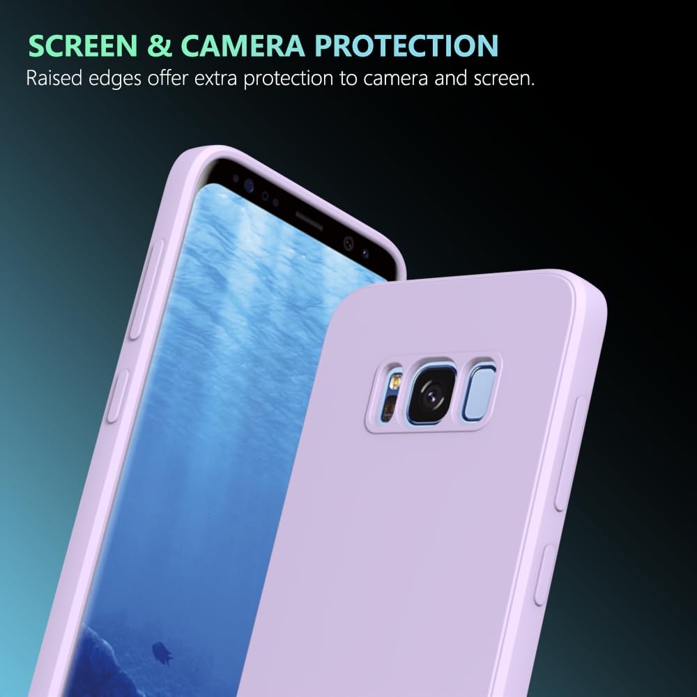 Wogroo For Samsung Galaxy S8 Plus Case Purple, Scratch Resistant With Soft Touch, Slim Thin Phone Cover For Samsung Galaxy S8 Pl