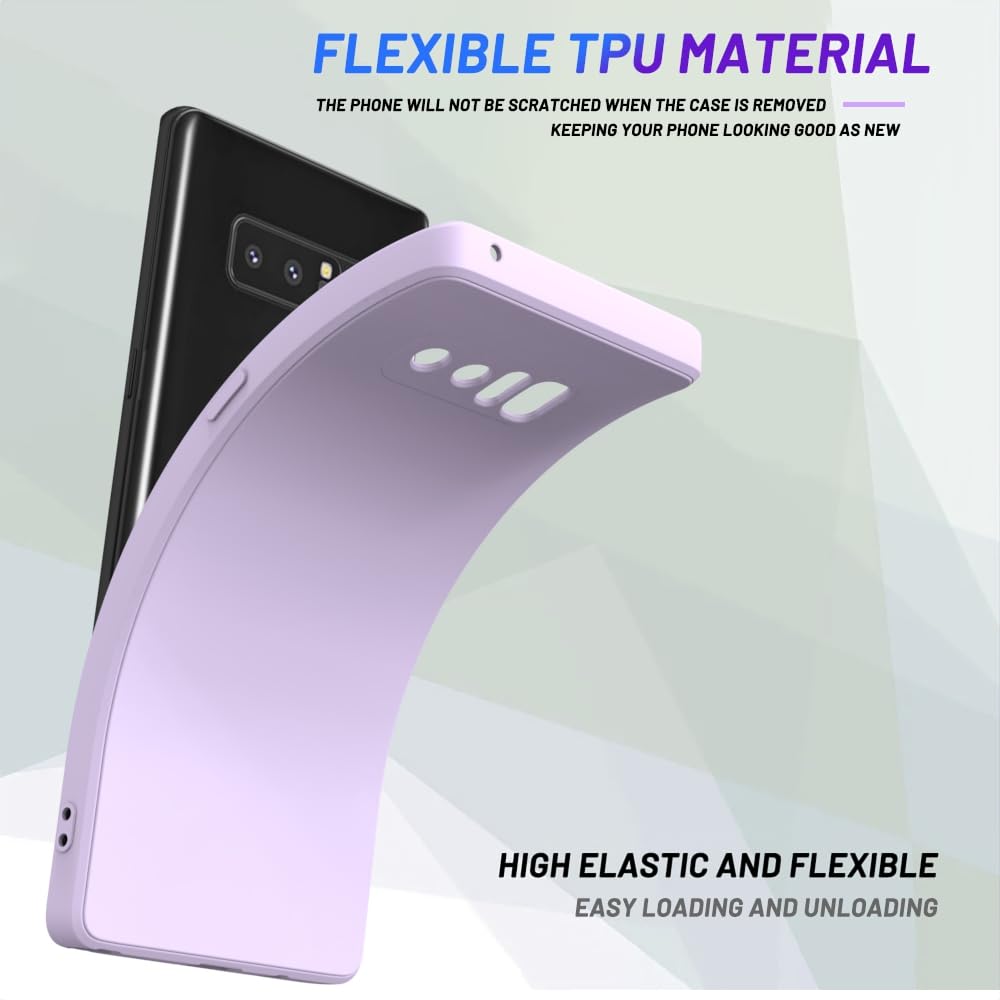 Wogroo For Samsung Galaxy Note 8 Case Purple, Scratch Resistant With Soft Touch, Slim Thin Phone Cover For Samsung Galaxy Note 8