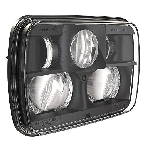 Jw Speaker 554491 8900 Ev2 12/24V Dot/Ece Non Htd Black