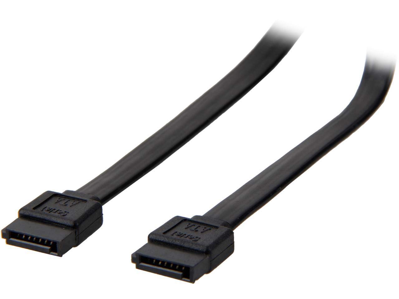 Nippon Labs Sata3 1.5Ft Bk 18 Inch Sata Cable, Black