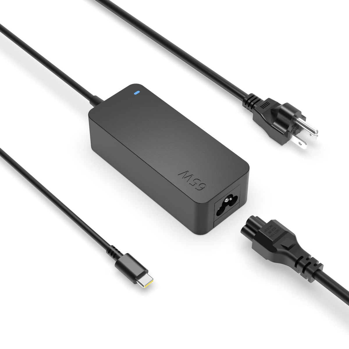 65W Fast Charger Fit For Lenovo Thinkpad T14 T14S T15 T16 E14 E15 E16 L13 Yoga L15 L14 Gen 1 2 3 4 5 6 Laptop, (With Ul Safety Certification), Usb C, 45W