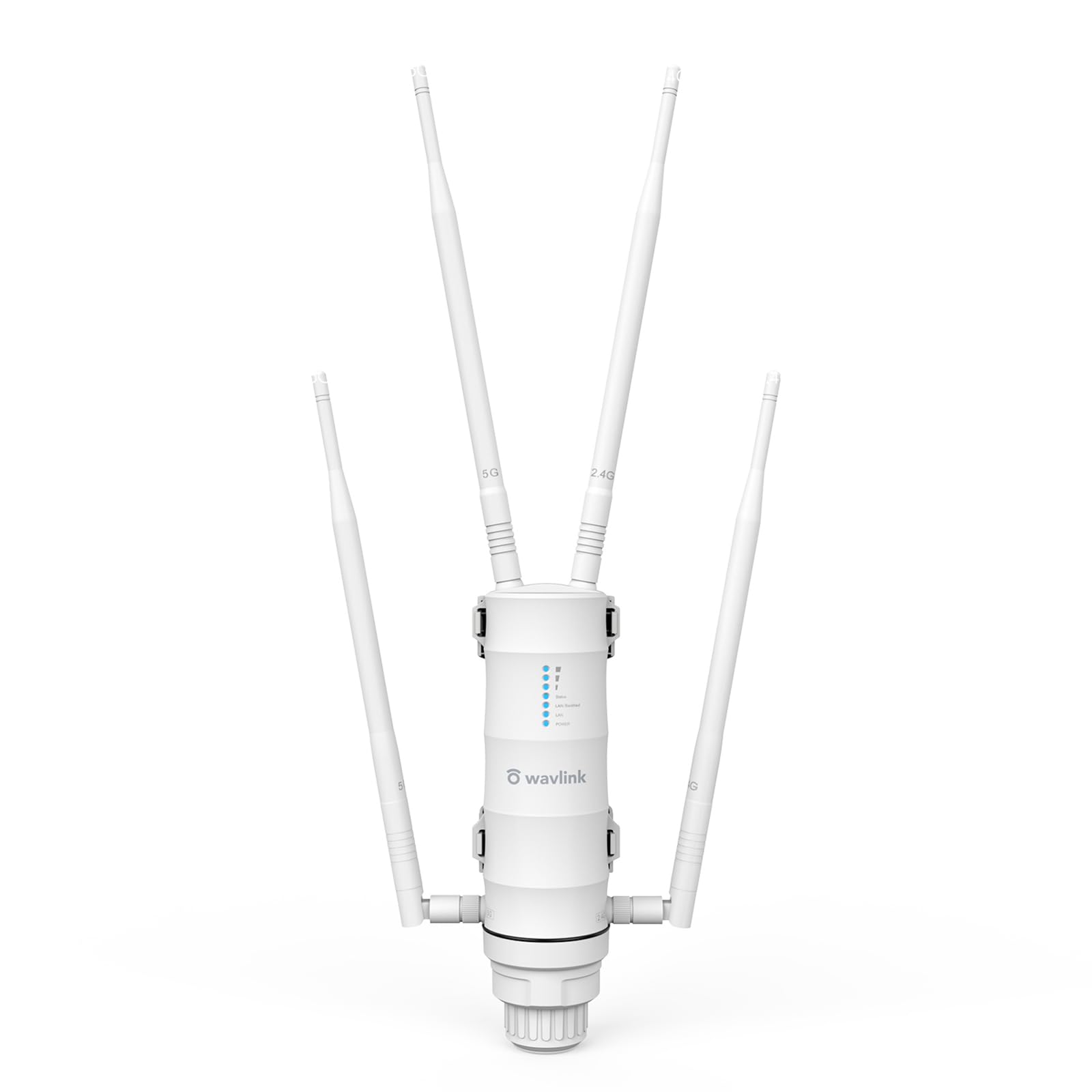 Wavlink Ac1200 Outdoor Wireless High Power Weatherproof Wifi Long Range Extender/Access Point/Router With Passive Poe,Dual Band