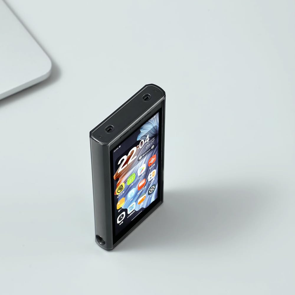 Audiopartner Soft Crystal Clear Tpu Protective Shell Skin Case Cover For Hiby Digital M300 Hifi Music Player (Clear Black Case A