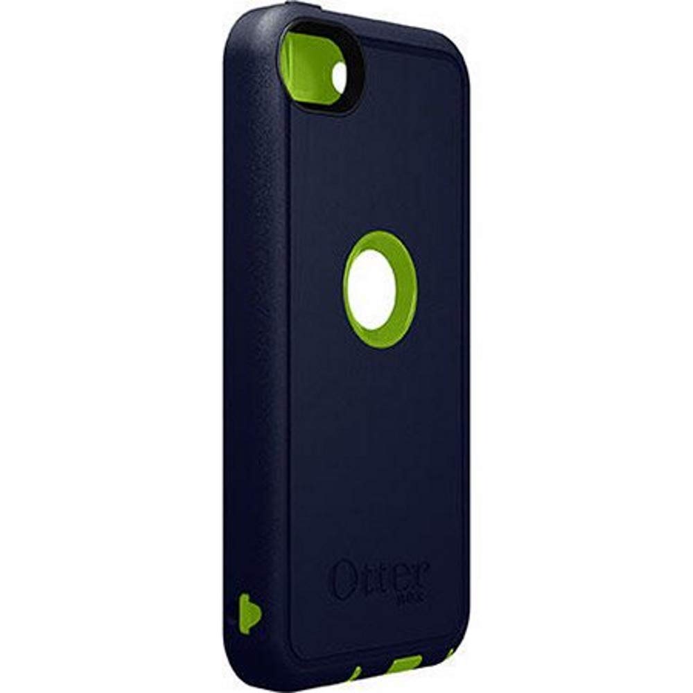Otterbox Defender Case For Apple Ipod Touch 5Th 6Th & 7Th Gen (Only)   Non Retail Packaging   Punk (Glow Green/Admiral Blue)