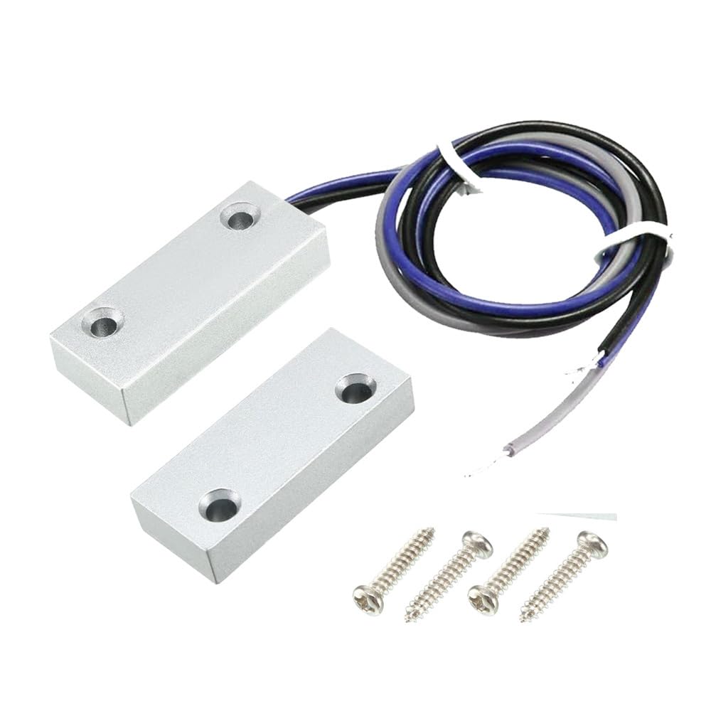 Gebildet Rolling Door Contact Magnetic Reed Switch Alarm With 3 Wires For N.O./N.C. Applications Mc 51