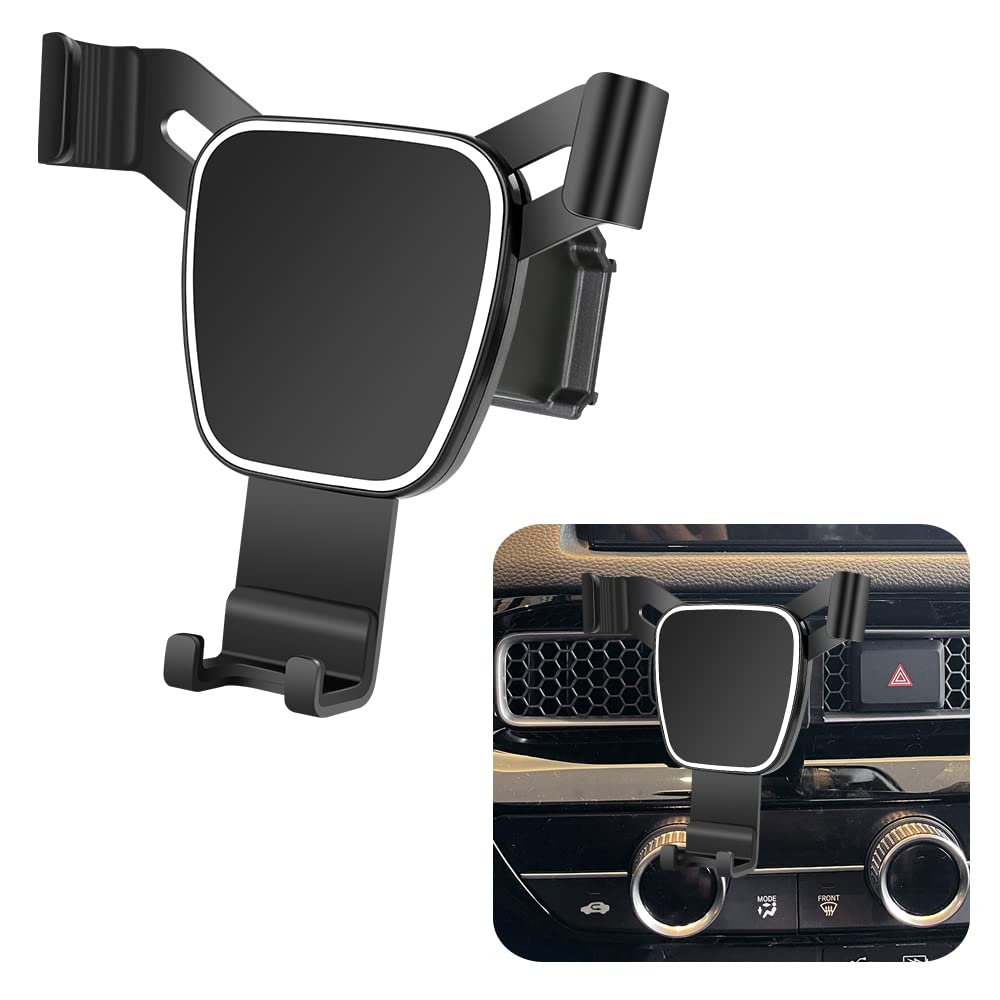 Lunqin Car Phone Holder For 2022 2024 Honda Civic 11Th Gen Lx Sport Ex Touring Si Auto Accessories Navigation Bracket Interior D