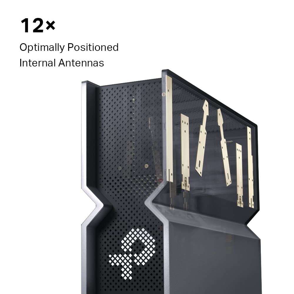 Tp Link Archer Be24000 Quad Band Wifi 7 Router (Archer Be900) With Dual 10 Gbps Multi Gig Ethernet Ports And Led Touch Screen,12