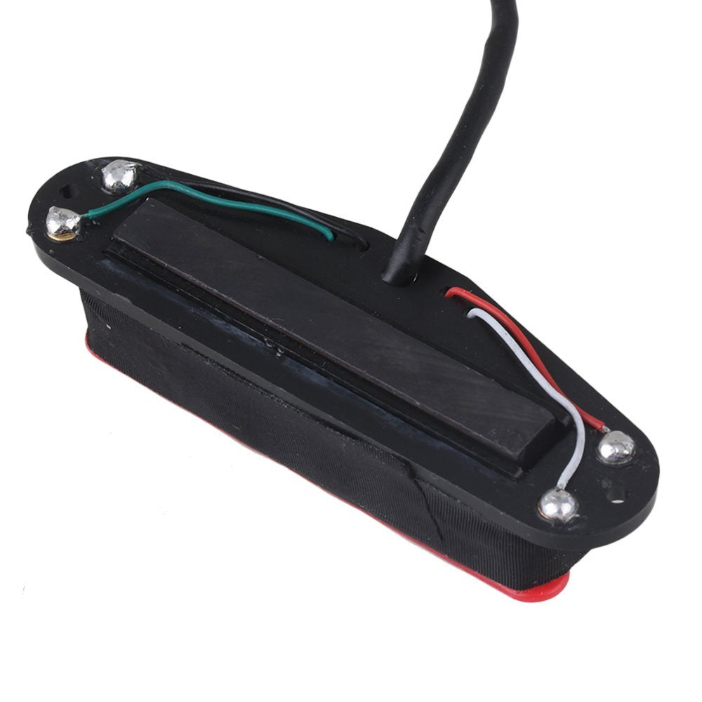 Yibuy Red Dual Rail Humbucker Neck Pickups For Electric Guitar Replacement Parts