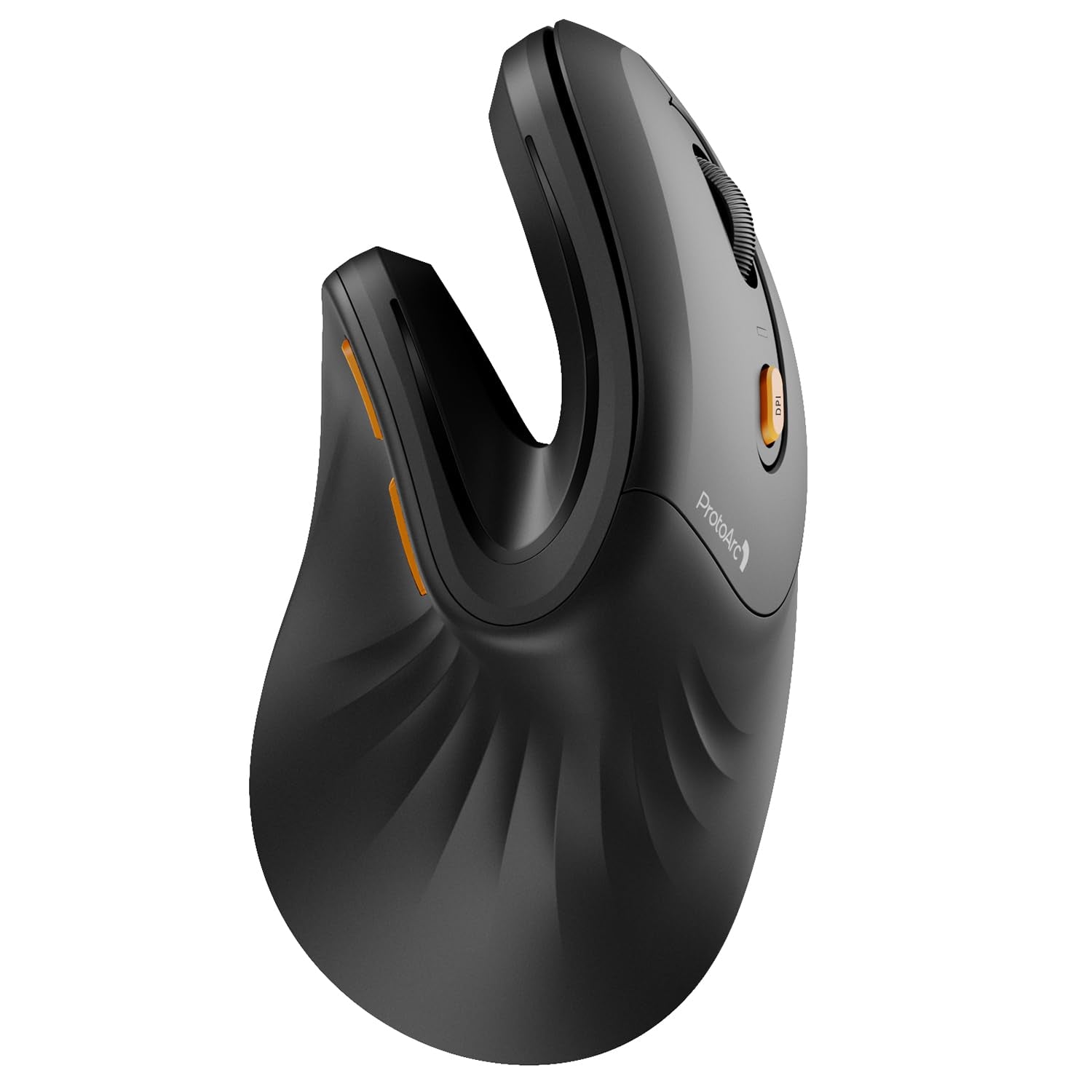 Protoarc Ergonomic Vertical Mouse, Em11 Nl Bluetooth Mouse Wireless, Ergo Mouse With 3 Multi Device For Pc/Notebook/Laptop, Usb 
