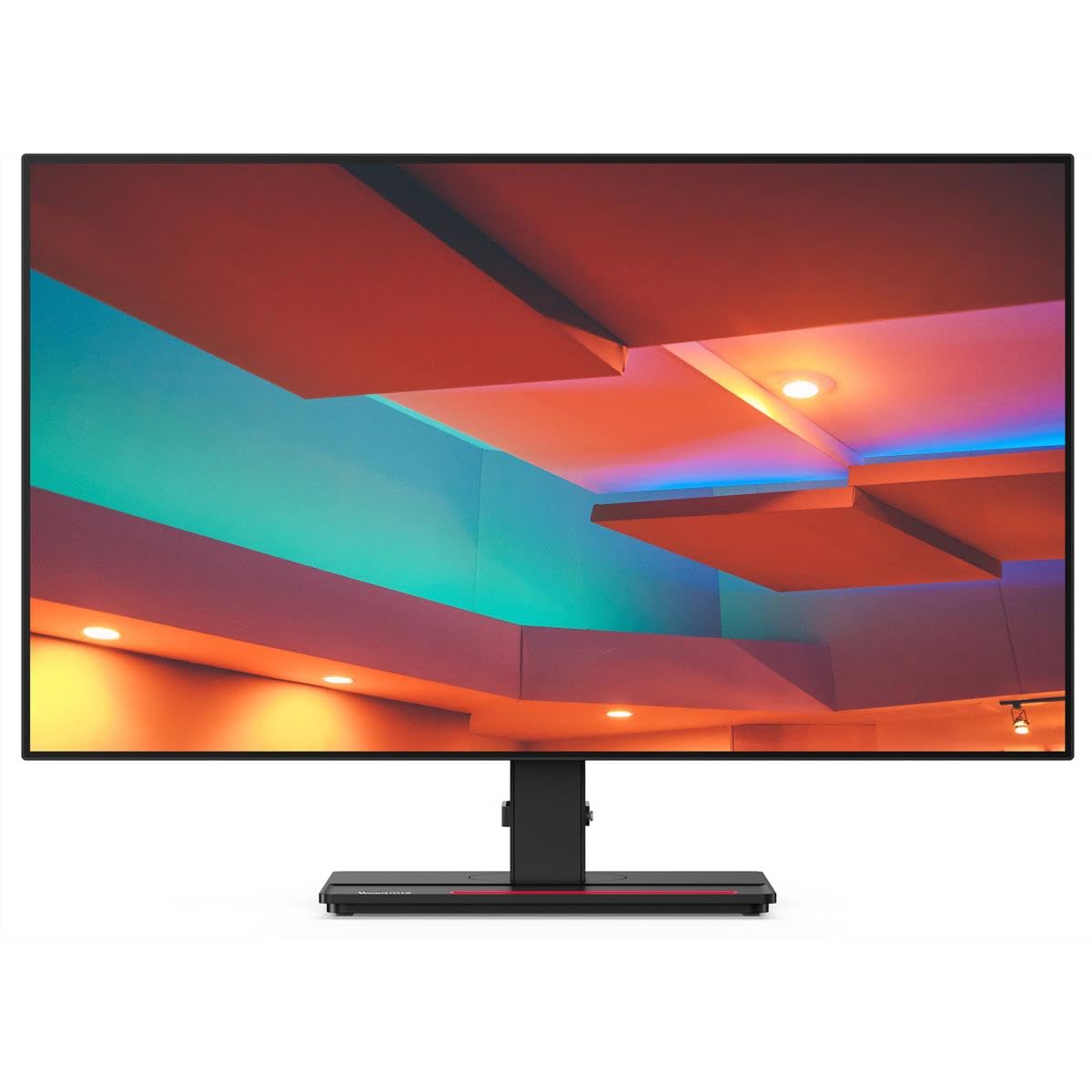 Lenovo Thinkvision P27H 20 27'' Wqhd Wled Lcd Monitor   16:9   Raven Black   27'' Class   In Plane Switching (Ips) Technology