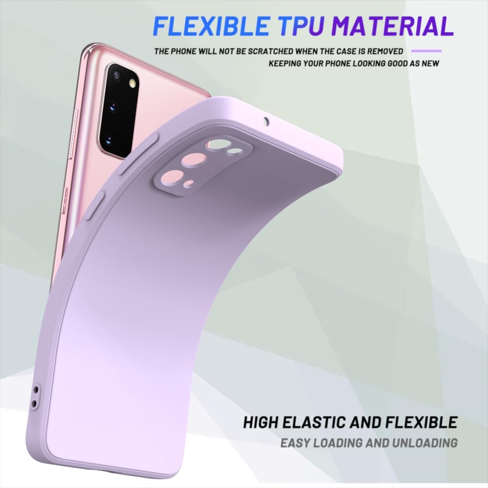 Wogroo For Samsung Galaxy Note 20 Case Purple, Scratch Resistant With Soft Touch, Slim Thin Phone Cover For Samsung Galaxy Note