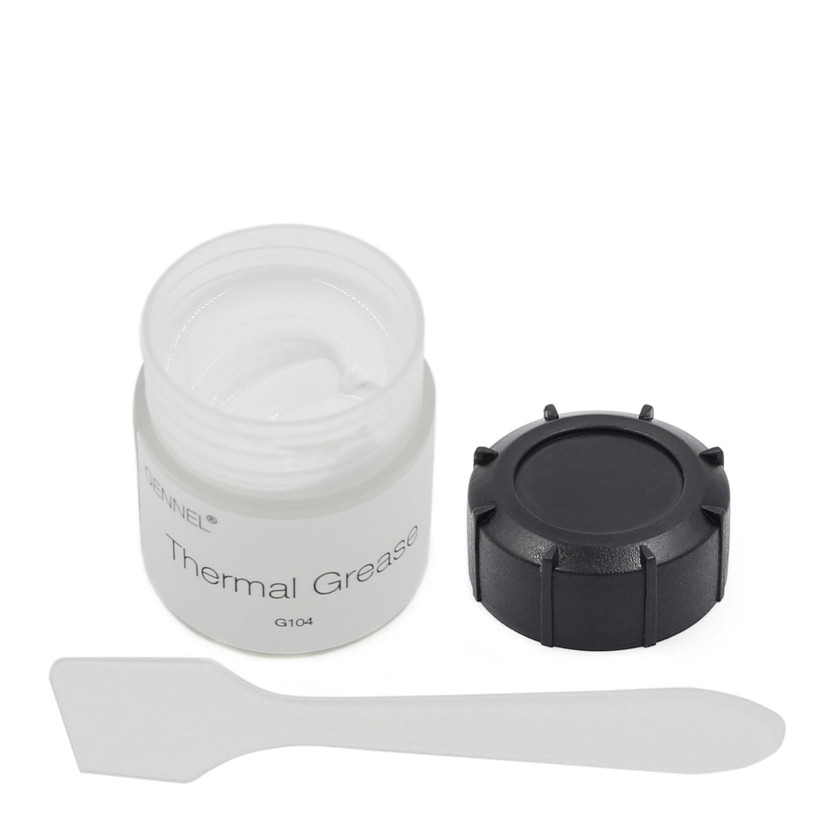 Gennel G104 20Grams White Thermal Conductive Compound Grease, Heatsink Paste, Thermal Paste For Cpu Gpu Cooler Ic Led Chipset Co