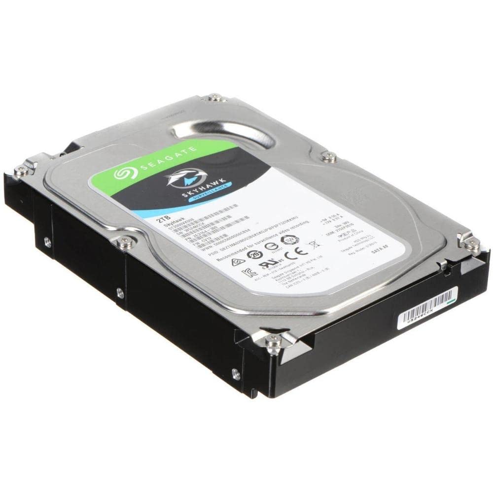 Seagate Skyhawk Surveillance St2000Vx008 2Tb Sata 6.0Gb/S 64Mb Hard Drive (3.5 Inch)