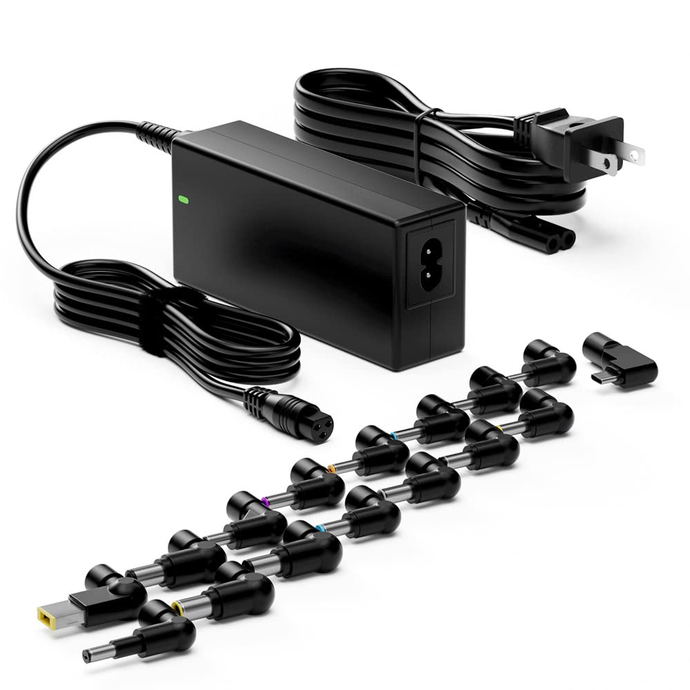 Belker 90W Universal Laptop Charger Ac Adapter Power Cord With Usb C Replacement For Dell Hp Acer Asus Lenovo Ibm Toshiba Samsun