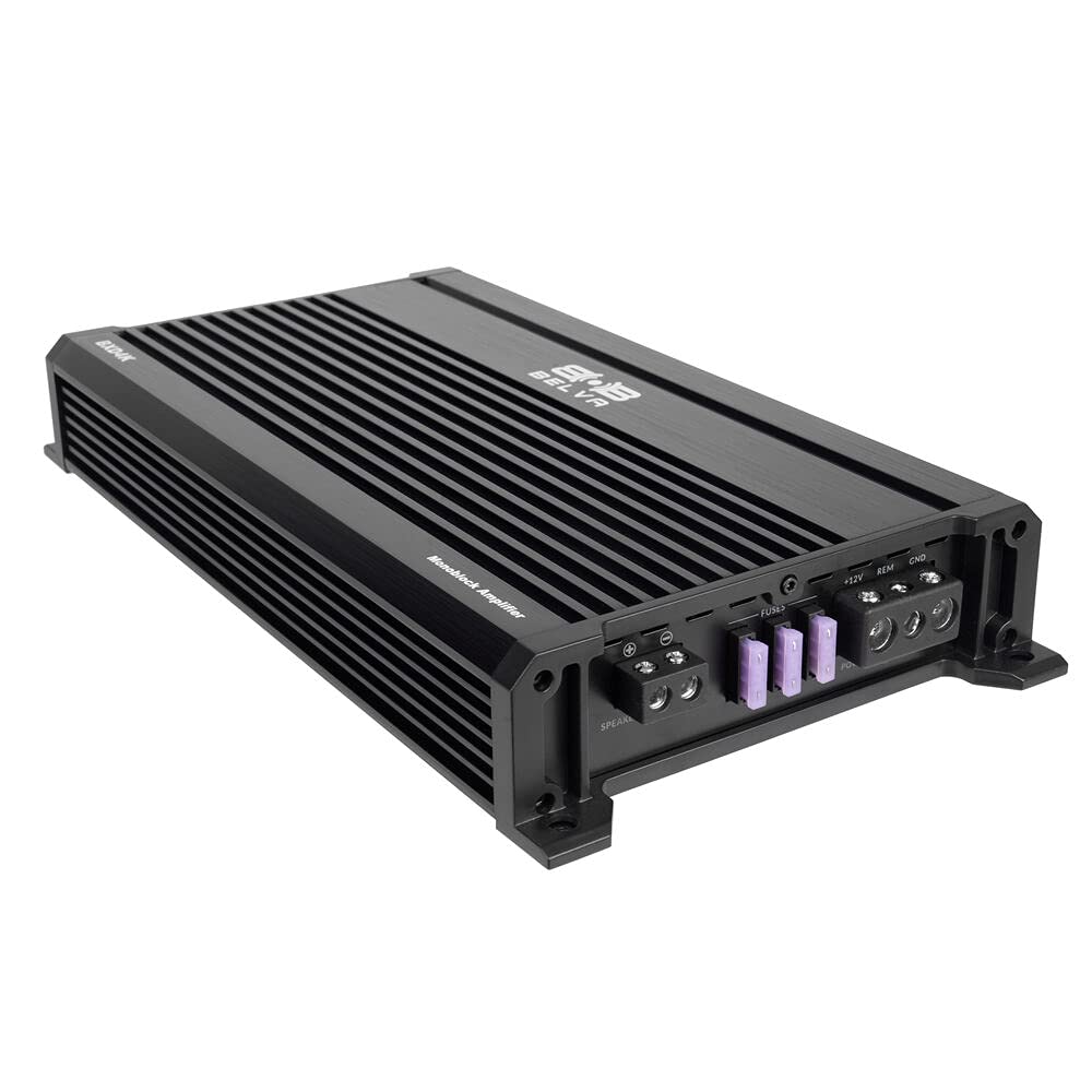 Belva Bxd4K 4000W Peak Bx Series 1 Ohm Stable Class D Monoblock Car Audio Mosfet Amplifier With Remote Subwoofer Level Control