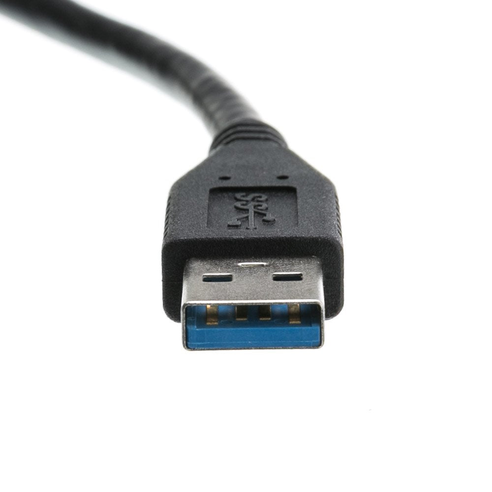 Cablewholesale 3 Feet Usb 3.0 Extension Cable, Black, Type A Male/Type A Female Plug, A Male To A Female Super Speed Usb Extensi