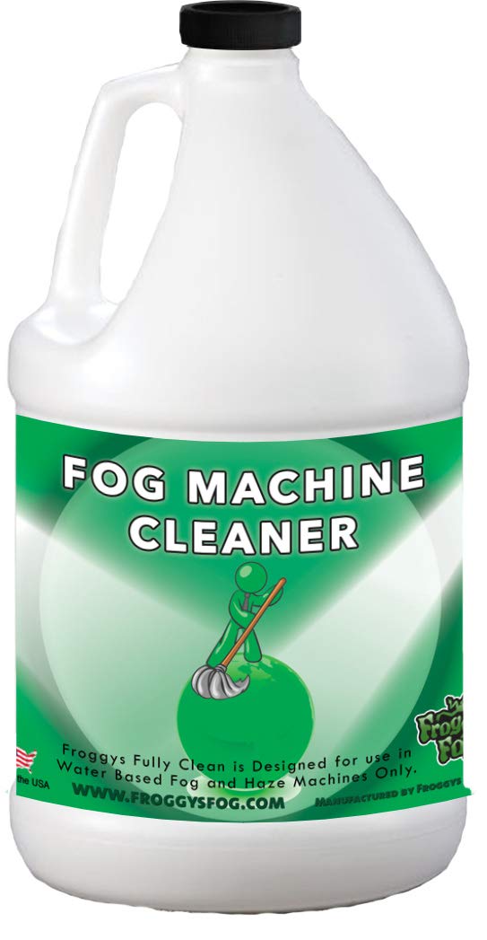 Fog Machine Cleaner Fluid   Froggys Fully Clean   1 Gallon