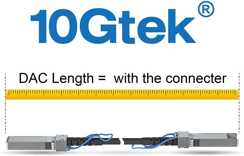 10Gtek 1.25G Sfp Dac Twinax Cable   Gigabit Passive Direct Attach Copper Twinax Sfp Cable For Cisco Sfp 1Gbase Cu0.3M, Ubiquiti