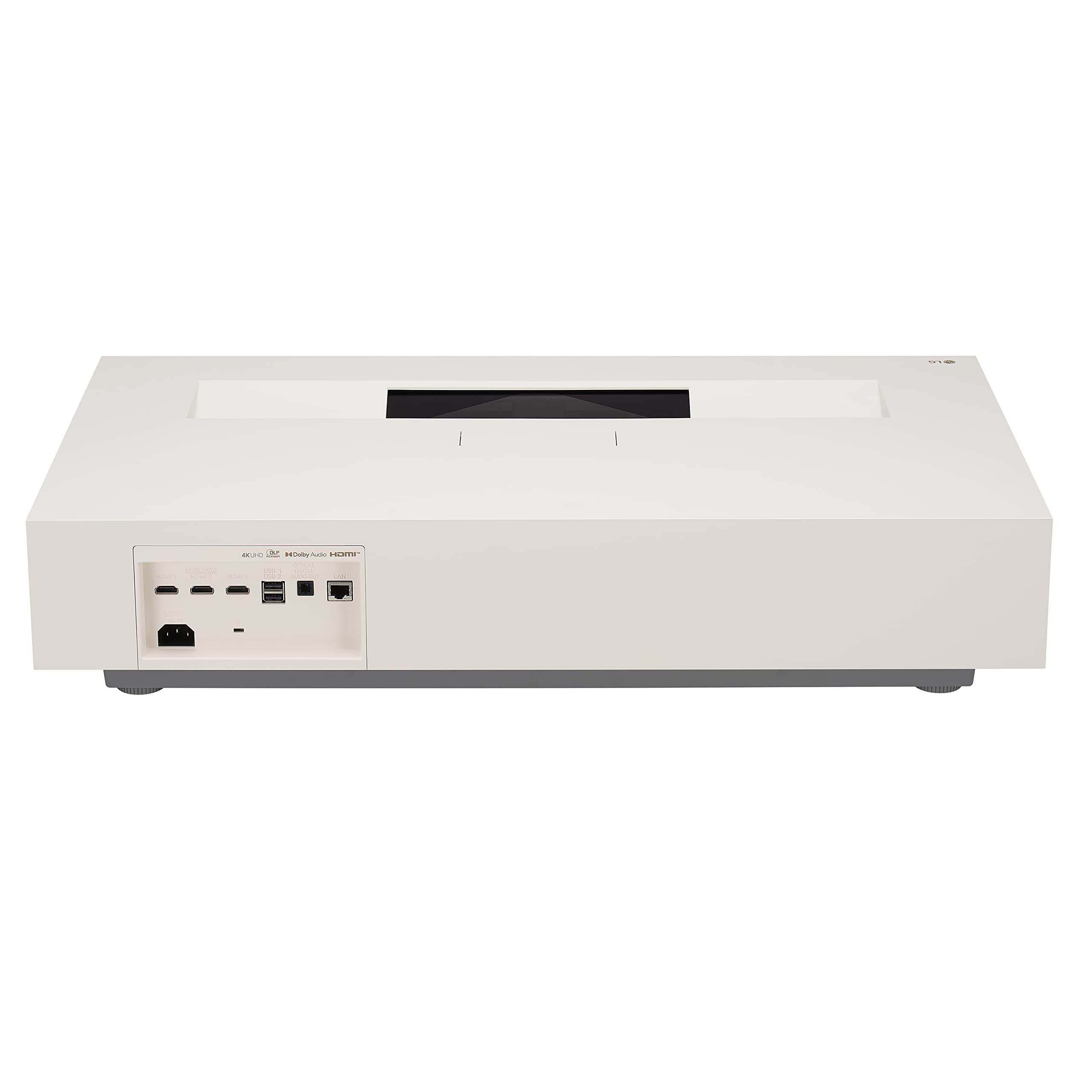 Lg Hu915Qe Ultra Short Throw 4K Uhd (3840 X 2160) 3Ch Laser Smart Home Theater Cinebeam Projector With Up To 3700 Ansi Lumens, A