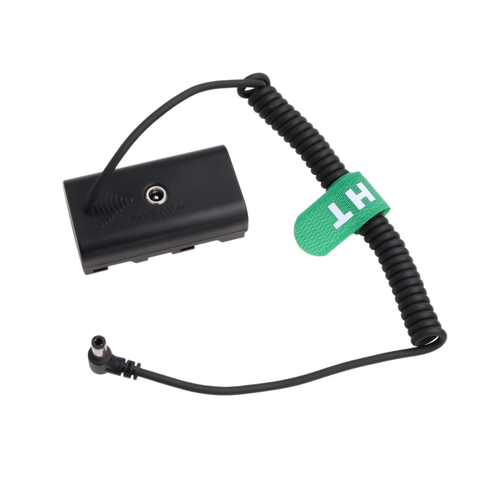 Hangton Dc Barrel To Np F970 F750 F550 Dummy Battery Power For Sony Atomos Shinobi Shogun Inferno Ninja Monitor, Led Light