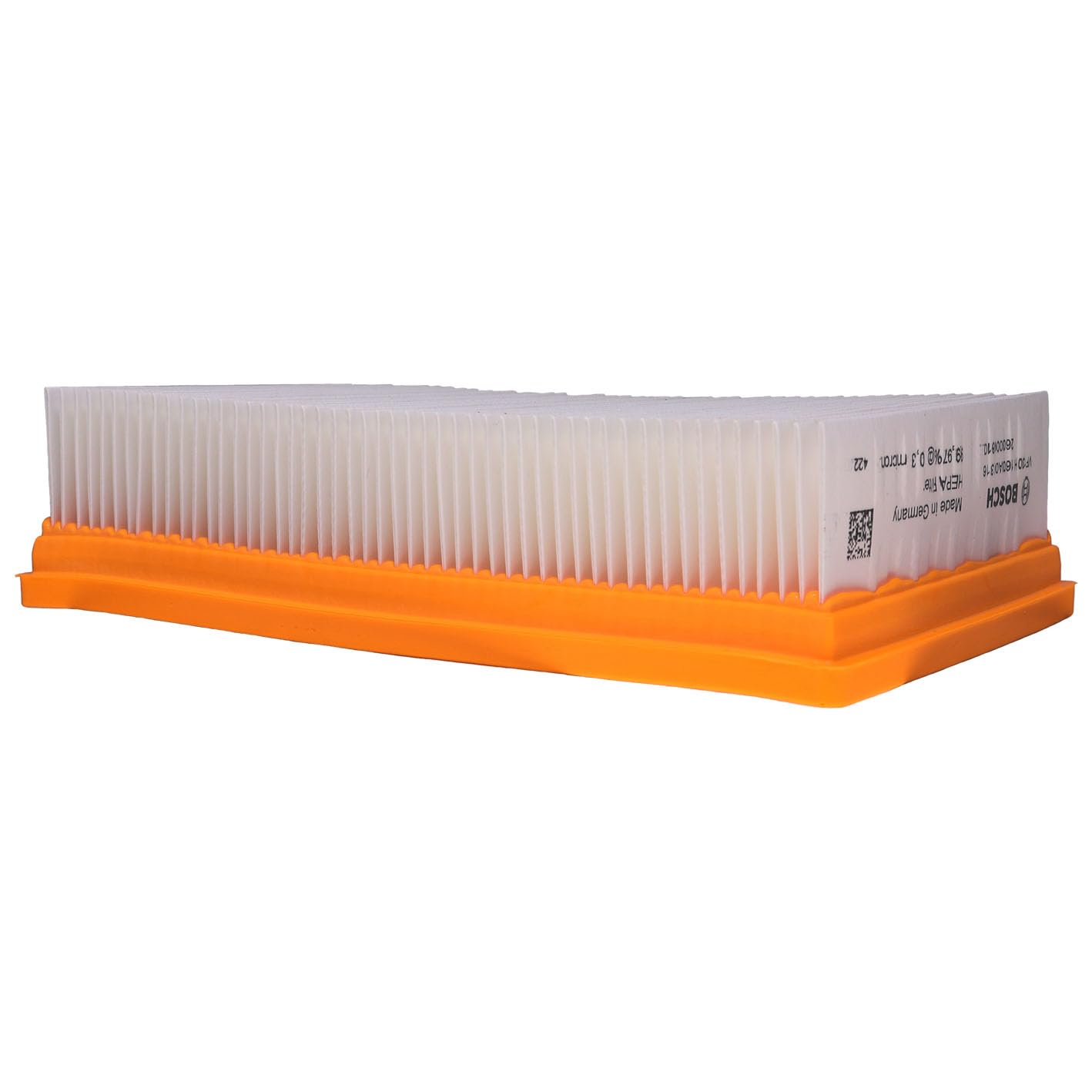 Bosch Vf130H Flat Hepa Filter, Captures 99.97% Of Particles For Superior Allergy And Dust Control