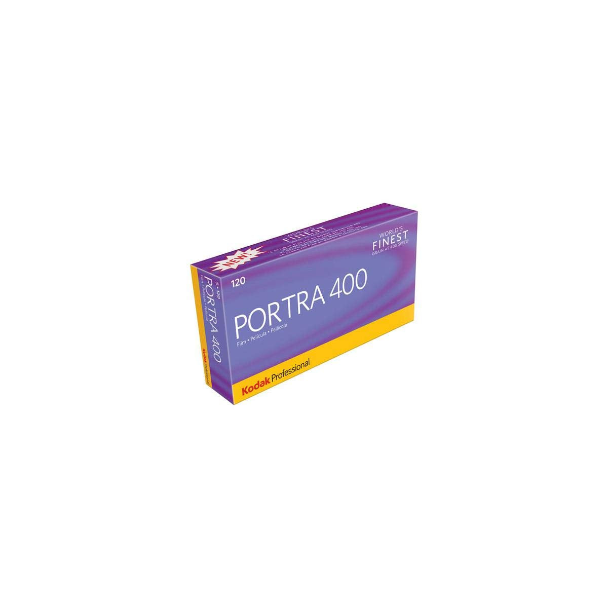 KODAK Portra 400 Professional ISO 400, 120 propack, Color Negative Film (5 Rolls per Pack)