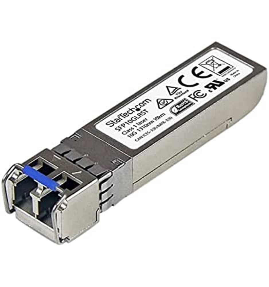 StarTech.com Cisco SFP-10G-LR Compatible SFP+ Module - 10GBASE-LR - 10GbE SMF Optic Transceiver - 10GE Gigabit Ethernet SFP+ - L