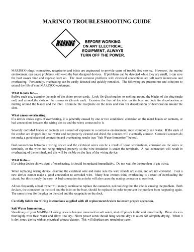 Marinco 6373El Marine 4-Wire Stainless Steel Locking Power Inlet (50-Amp, 125/250-Volt, Male),WBECCB000NHZVGS